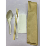 環保外賣餐具套裝（紙包）